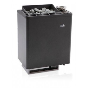 Elektrische saunakachel - EOS BI-O Tec, antracietkleurige parelmoerglans