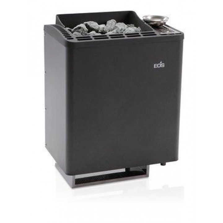 Elektrische saunakachel - EOS BI-O Tec, 9 kW, antracietkleurige parelmoerglans