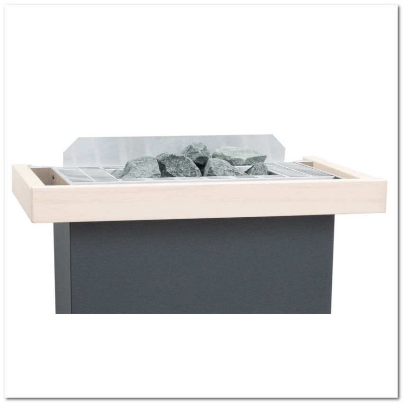 Veiligheidsleuning voor EOS Bi-O Gracil zwarte verwarmingstoestellen met montagebeugels