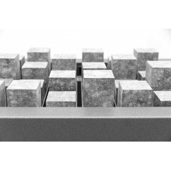 EOS S-LINE MYTHOS CUBIUS in alternatieve hoogtes, 6 stuks, naturel