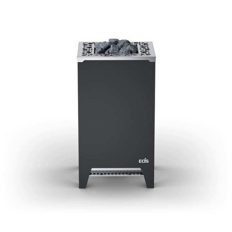Elektrische saunakachel - EOS Cubo 2, antraciet pareleffect, styling 1 Elektrische saunakachel - EOS Cubo 2, antraciet pareleffect, styling 1