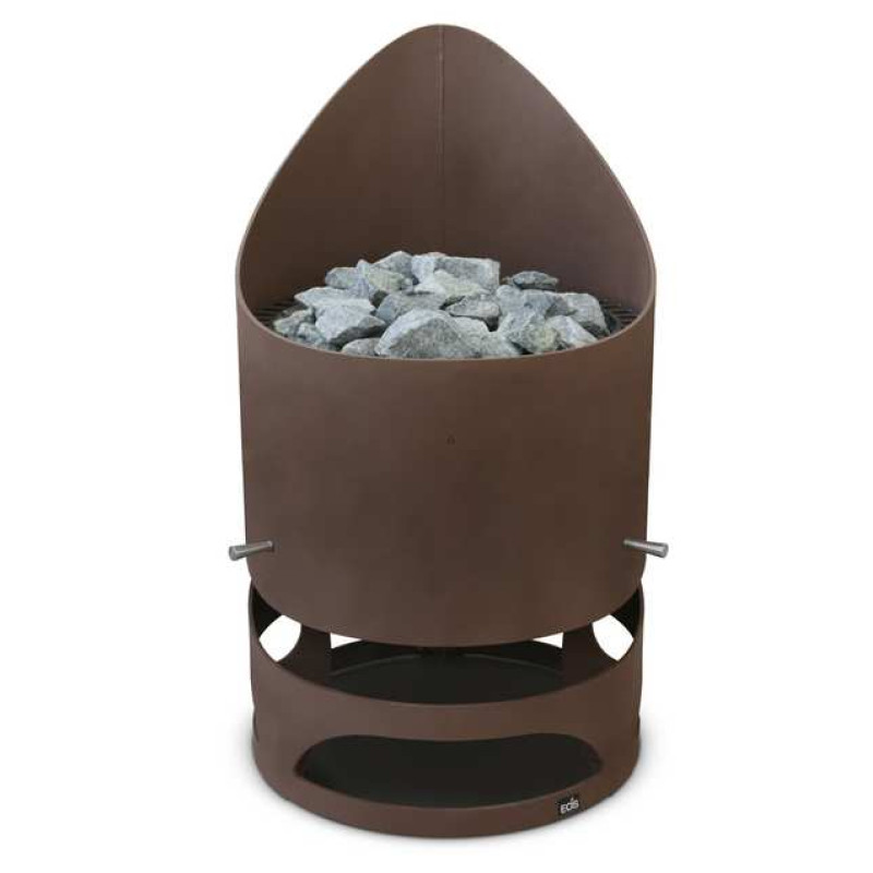 Elektrische saunakachel - EOS Zeus HD, bruin