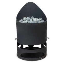 Elektrische saunakachel - Eos Zeus HD, zwart 