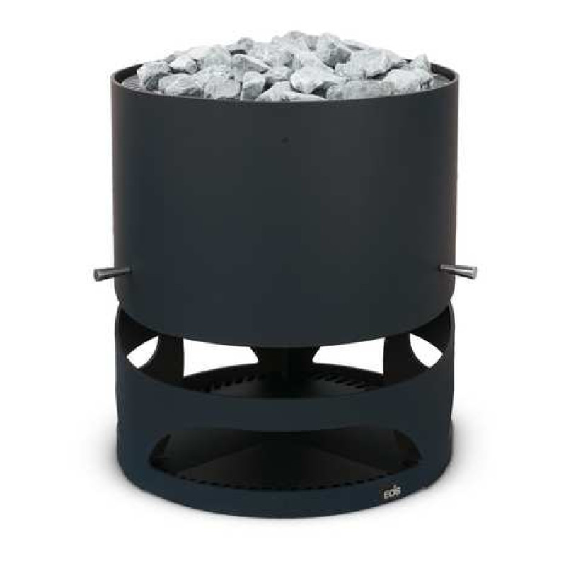 Elektrische saunakachel - EOS Zeus L HD, zwart