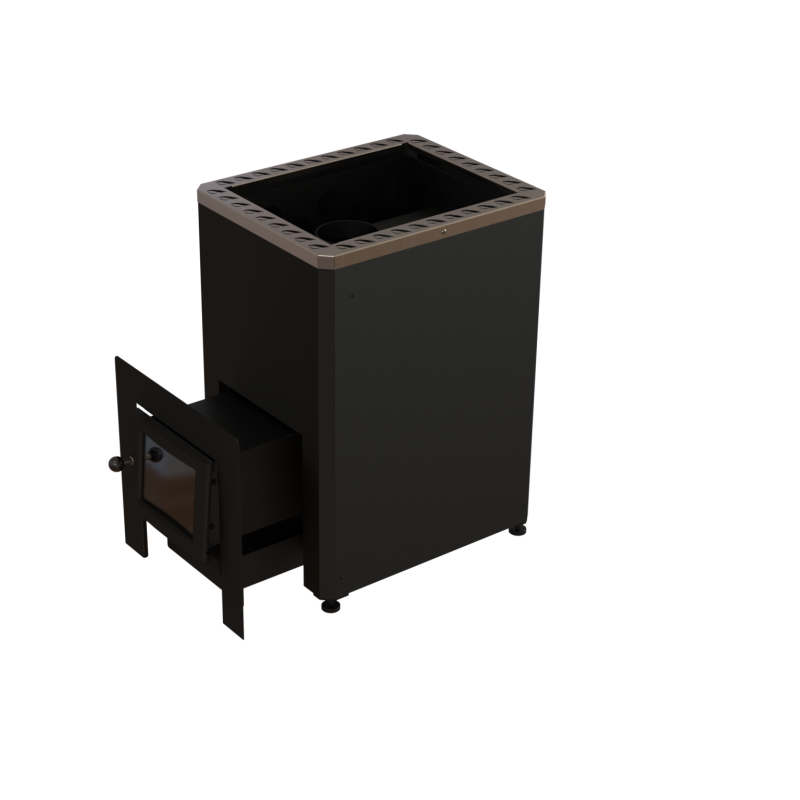 Houtgestookte saunakachel - VILPRA ETNA-22-LV met externe vuurhaard