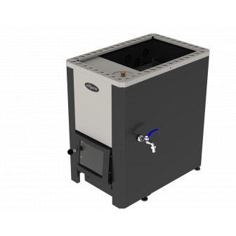 Houtgestookte saunakachel - VILPRA ETNA-22-WT-V met watertank