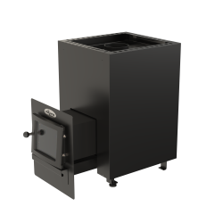 Houtgestookte saunakachel - VILPRA FLAMO-14-LV met externe vuurhaard 