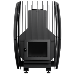 Houtgestookte saunakachel - VILPRA FORNAX QUEEN-14-V met interne vuurkorf 