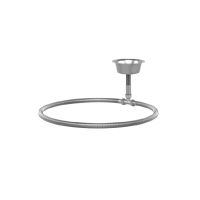 Stoomverdeelring voor saunakachel