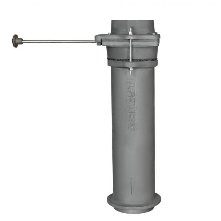 Gietijzeren schoorsteenmodule 115/500