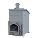 Houtgestookte saunakachel - Gefest GFS ZK 25 (P) President 1020/60 Speksteen - 0