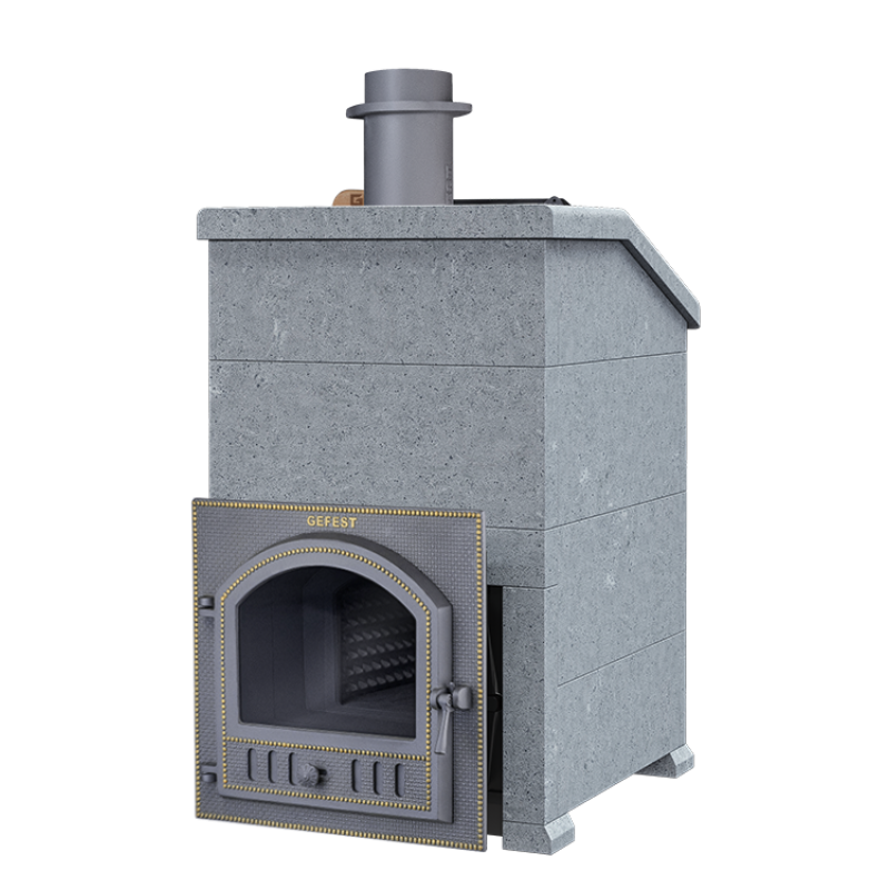 Houtgestookte saunakachel - Gefest GFS ZK 25 (P) President 1020/60 Speksteen