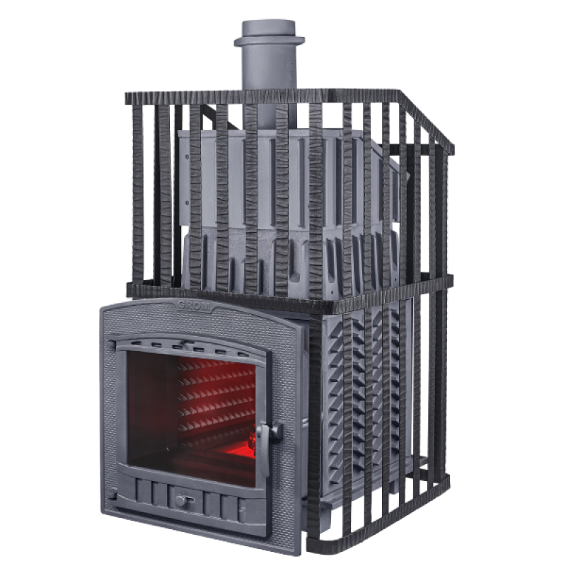 Houtgestookte saunakachel - Gefest Grom Uragan 30 (P2)