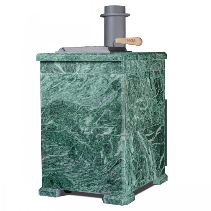 Houtgestookte saunakachel GEFEST - Groza 24 (M) Classic Serpentine