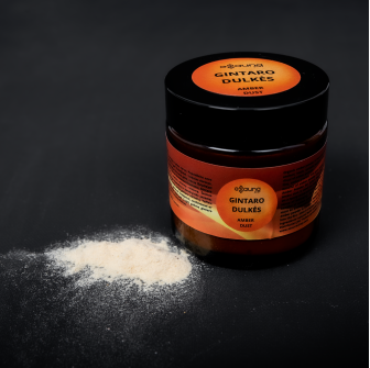20 gram natuurlijk Baltisch barnsteenpoeder voor bruiloften of familiefeesten