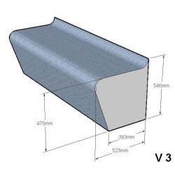 Stoomsauna stoel V-3 