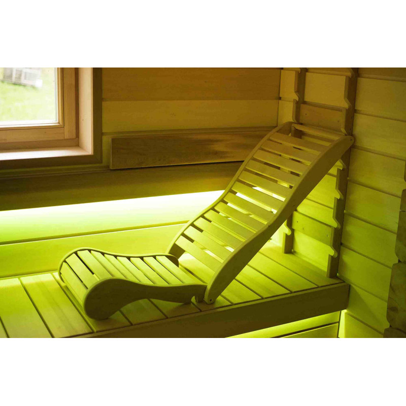 Ontspanning stapelbed voor sauna, abachi