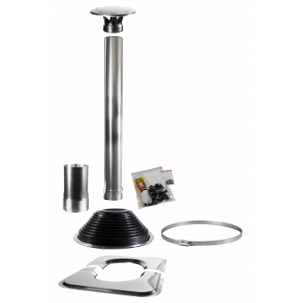 HARVIA 1500 schoorsteenset, voor tonvormige saunacabines