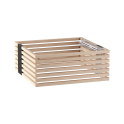 Harvia Concept R houten veiligheidsleuning, linden- of walnoothout - 1