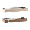 Harvia Concept R Mini Combi houten veiligheidsleuningonderdelen, linden- of walnoothout - 0