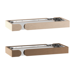 Harvia Concept R Mini Combi houten veiligheidsleuningonderdelen, linden- of walnoothout 