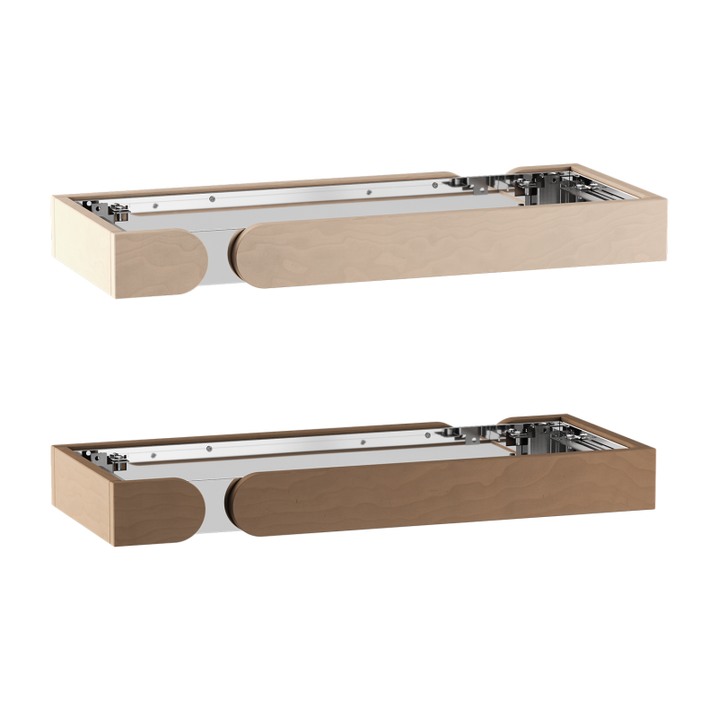 Harvia Concept R Mini Combi houten veiligheidsleuningonderdelen, linden- of walnoothout
