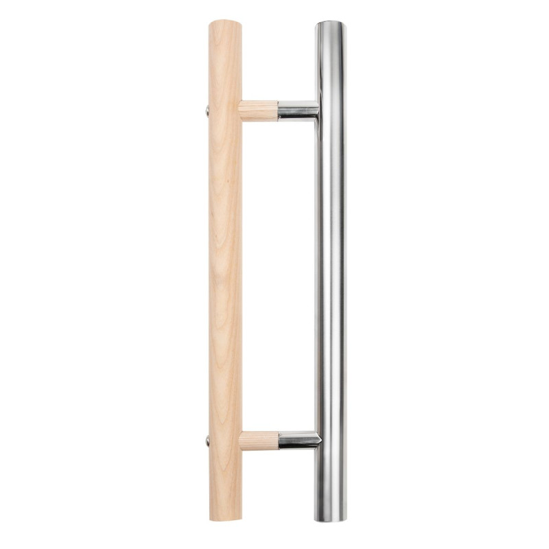 Harvia saunadeurhendel, hout en roestvrij staal, 600 mm