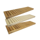 Harvia Formula saunabank, thermisch behandeld espenhout, 2200 x 500 mm