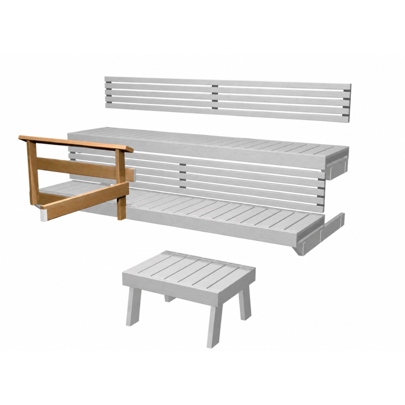 Veiligheidsleuning voor Harvia Formula sauna