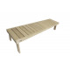 Harvia Formula saunabank, 1200 x 450 mm, espenhout