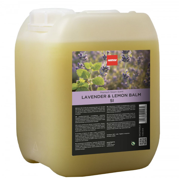 Harvia stoomruimtegeurconcentraat, lavendelbalsemgeur, 5 liter