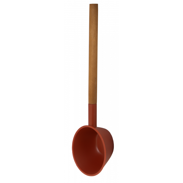 HARVIA Helmi sauna-emmer en pollepelset, terracotta