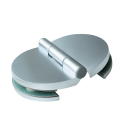 Harvia Basic scharnieren voor glazen saunadeuren, glas-op-glas, 2 stuks. - 0