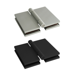 Harvia Premium saunadeurscharnier, glas-op-glas 