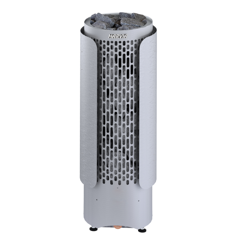 Beschermhoes Harvia Cilindro Plus geborsteld staal