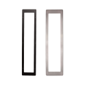 Harvia frontplaat voor IR-radiator, zwart of roestvrij staal - 0