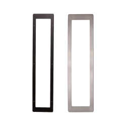 Harvia frontplaat voor IR-radiator, zwart of roestvrij staal 