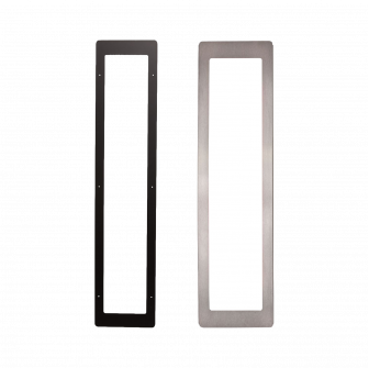 Harvia frontplaat voor IR-radiator, zwart of roestvrij staal