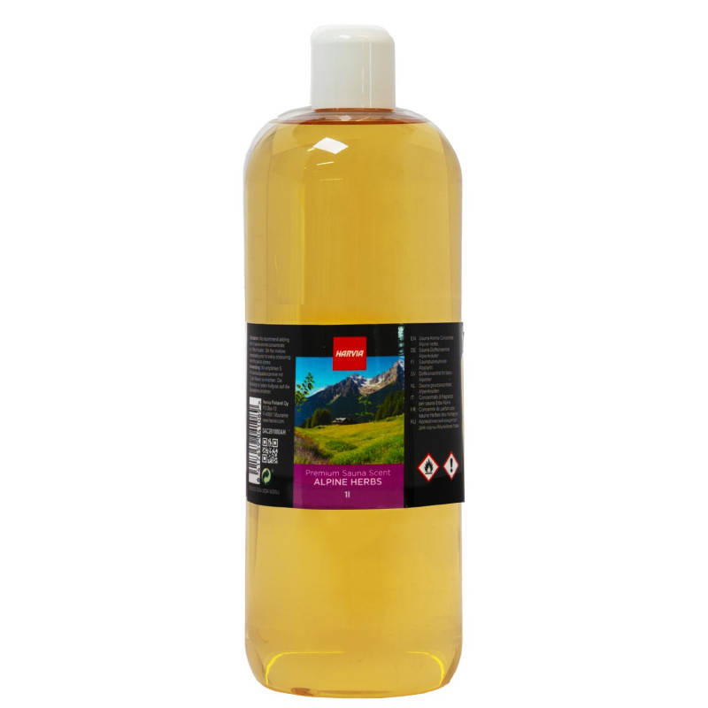HARVIA sauna geurconcentraat, geur van alpenkruiden, 1 liter
