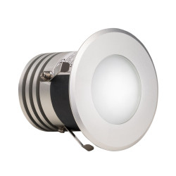 Harvia RGBW LED saunalamp, 5 W, 90 mm diameter 