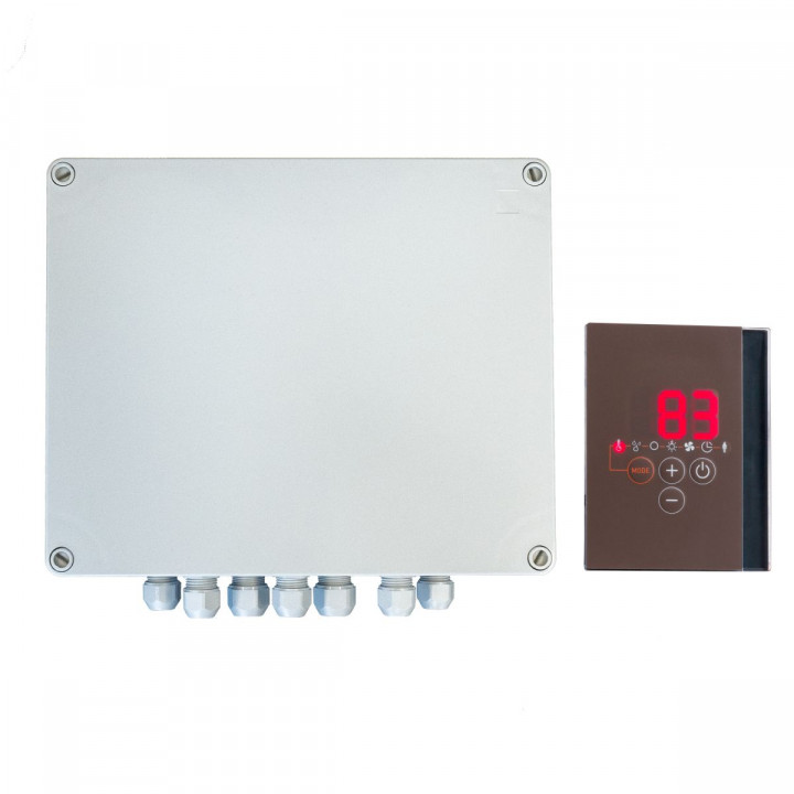 HARVIA PRO-IP-D3I saunakachel, verdamper en infrarood besturingseenheid IP65 , 10.5 kW