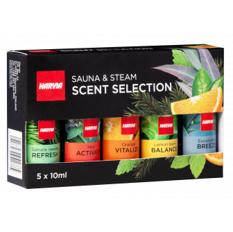 HARVIA Sauna Geurset, 5 x 10 ml