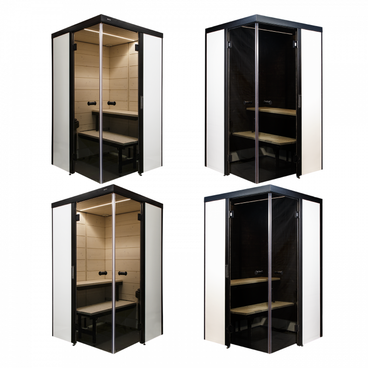 HARVIA SmartFold badkamercabine