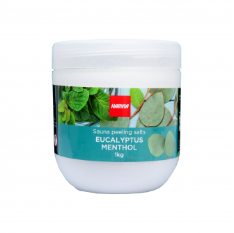 Saunapeelingzout HARVIA eucalyptusmenthol 1 kg