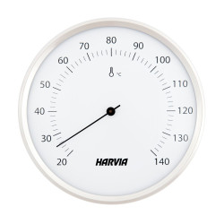HARVIA saunathermometer, rond, wit, 160 mm diameter, SAC90201 