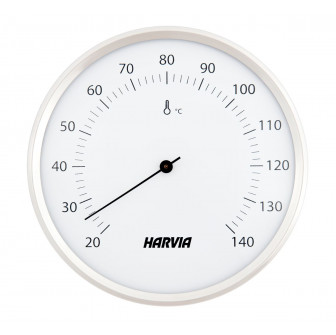HARVIA saunathermometer, rond, wit, 160 mm diameter, SAC90201