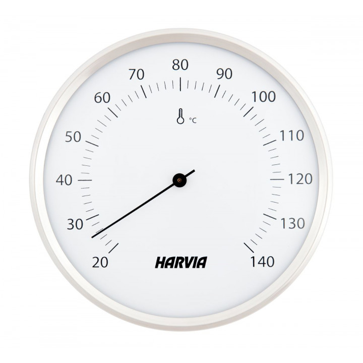 HARVIA saunathermometer, rond, wit, 160 mm diameter, SAC90201