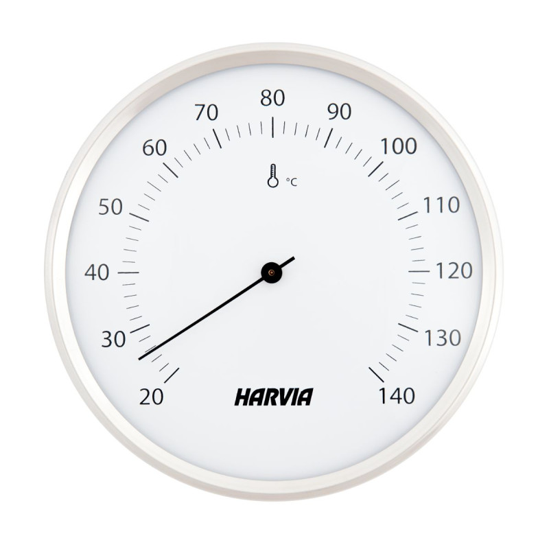 HARVIA saunathermometer, rond, wit, 160 mm diameter, SAC90201
