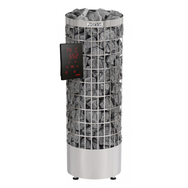 Elektrische saunakachel - HARVIA Cilindro PC110XW met Xenio WiFi, 10.8 kW