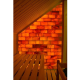 Himalayazoutsteen met glad oppervlak, 300 × 200 × 38 mm